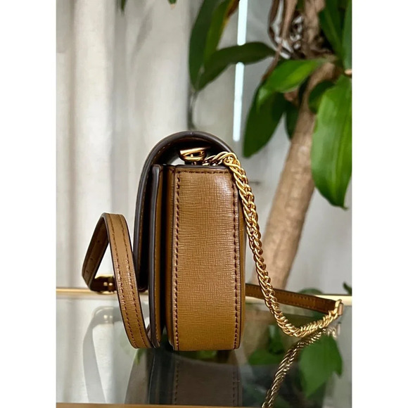 ♦️♦️ AUTHENTIC TORY BURCH BROWN ROBINSON HANDBAG ♦️♦️ - Picture 2 of 9